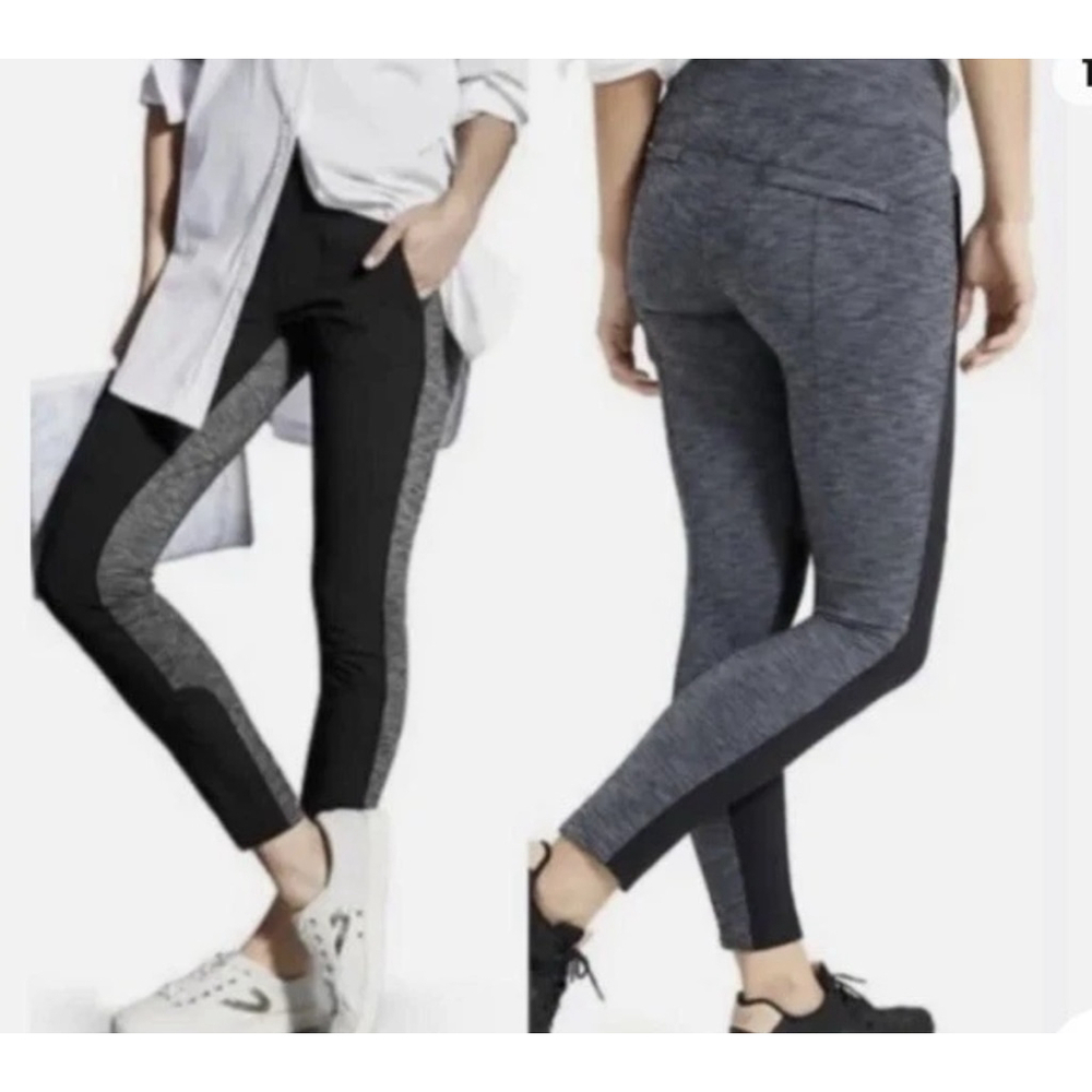 NWT Highline Hybrid Ankle Tight Gray Black size 0